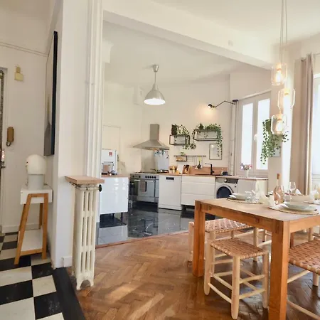 Le St Francois - Gorgeous Apt Art-deco,lift, A/c, 20 Meters Beach Apartment Nice